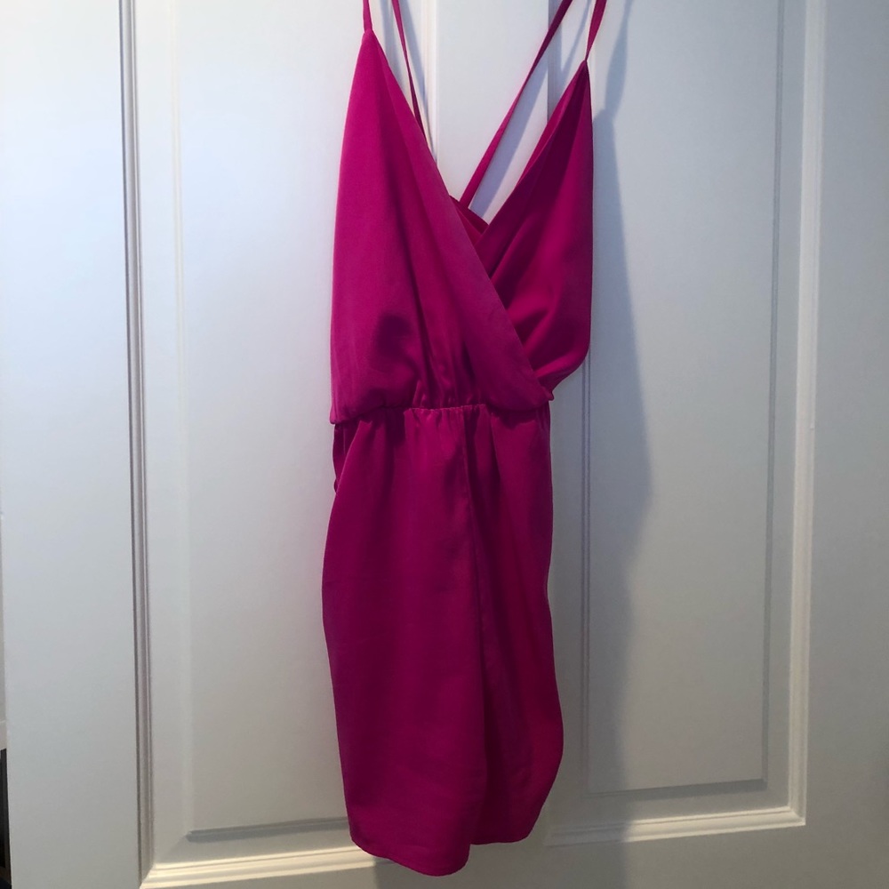 Tobi pink romper